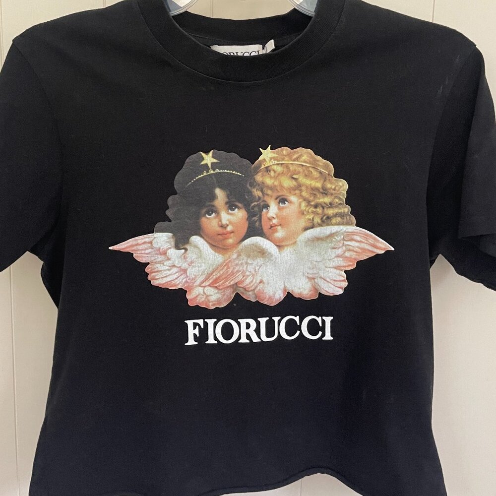 FIORUCCI ITALIAN ANGELS BLACK TOP, SIZE SMALL